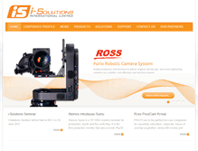 Tablet Screenshot of i-solutions.com.hk